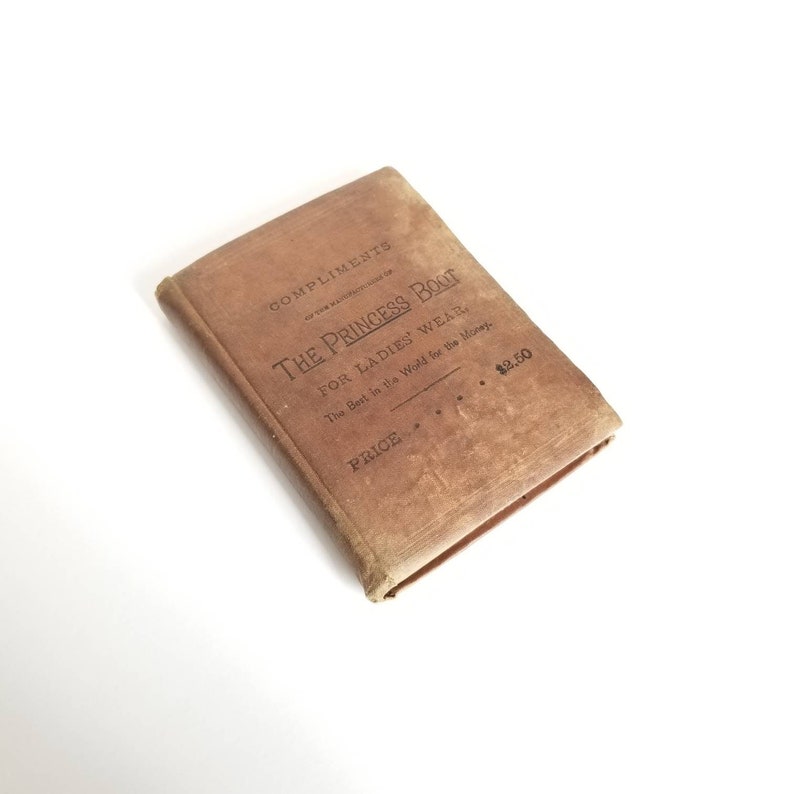 Antique Victorian Book / Small Pocket Dictionary / Princess Etsy