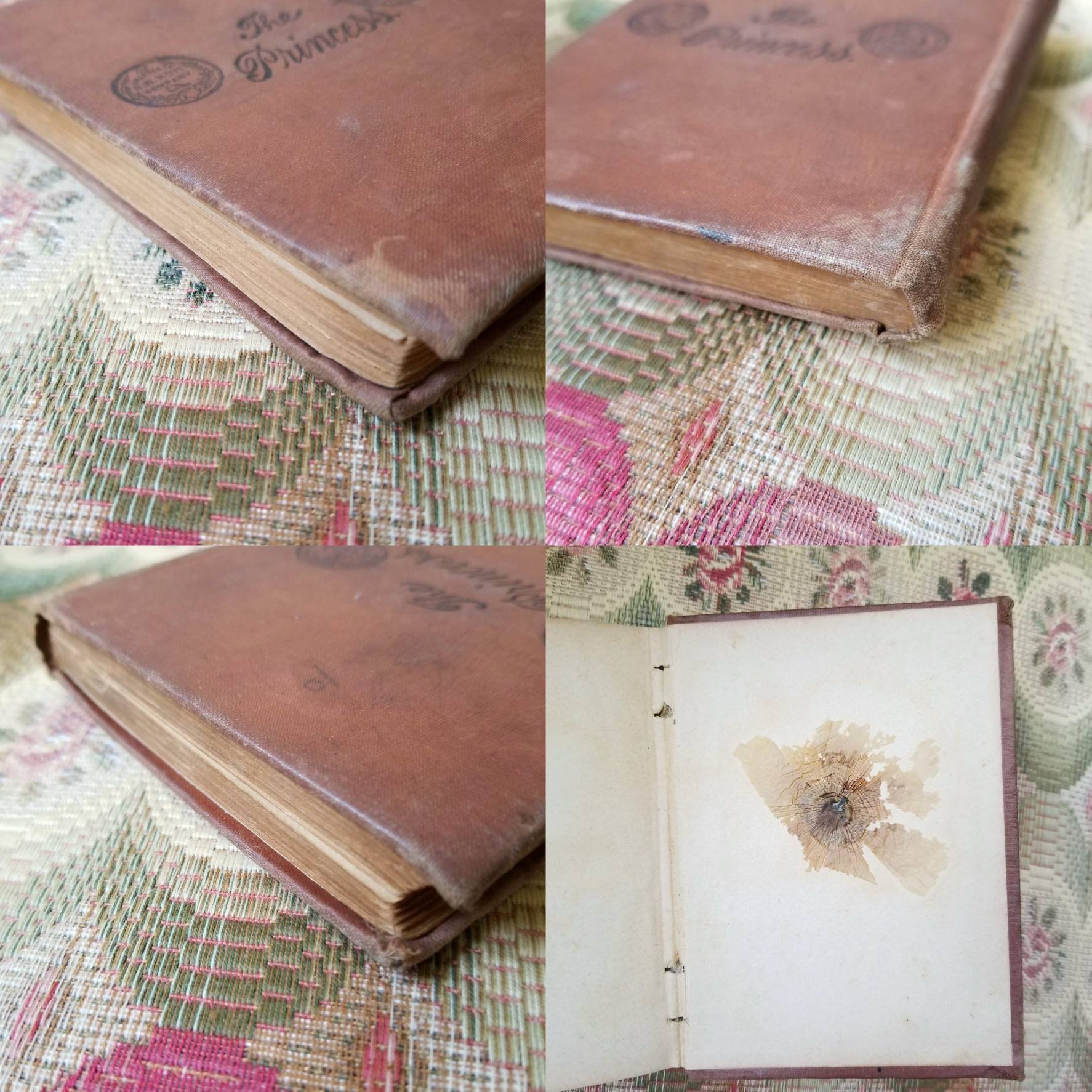 Antique Victorian Book / Small Pocket Dictionary / Princess Etsy