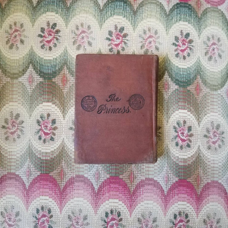 Antique Victorian Book / Small Pocket Dictionary / Princess Etsy