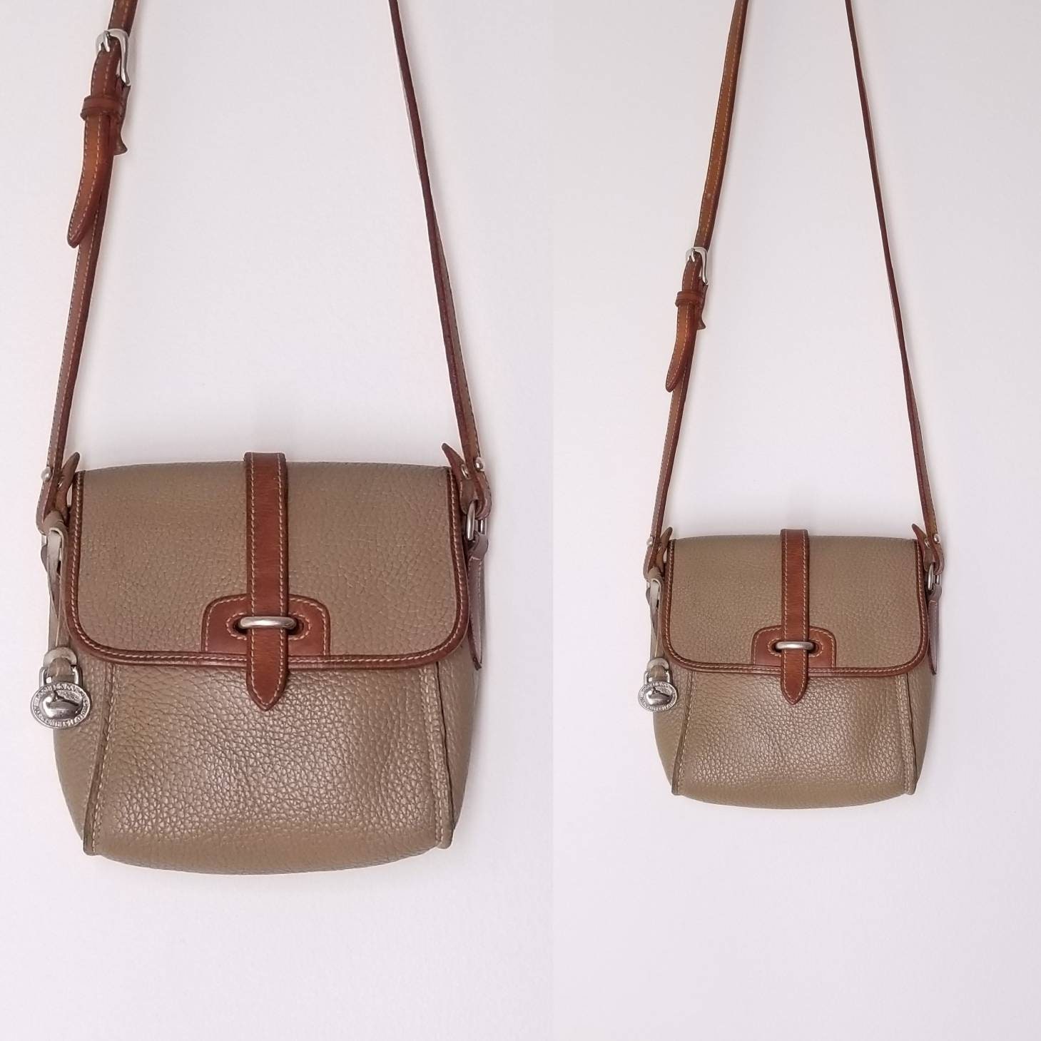 dooney and bourke saddle bolsa vintage