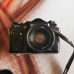 Camera Zenit Photo camera Vintage camera Camera retro USSR camera ZENIT TTL camera Gift for photographers Christmas gift Home decor