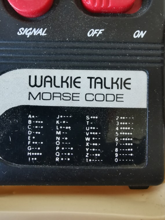 Vintage Walkie Talkie Funcional Walkie Talkie Transceptor Único Retro Juegos  para Niños Detective Espías Old Walkie Talkies Estuche Original Regalo -   México