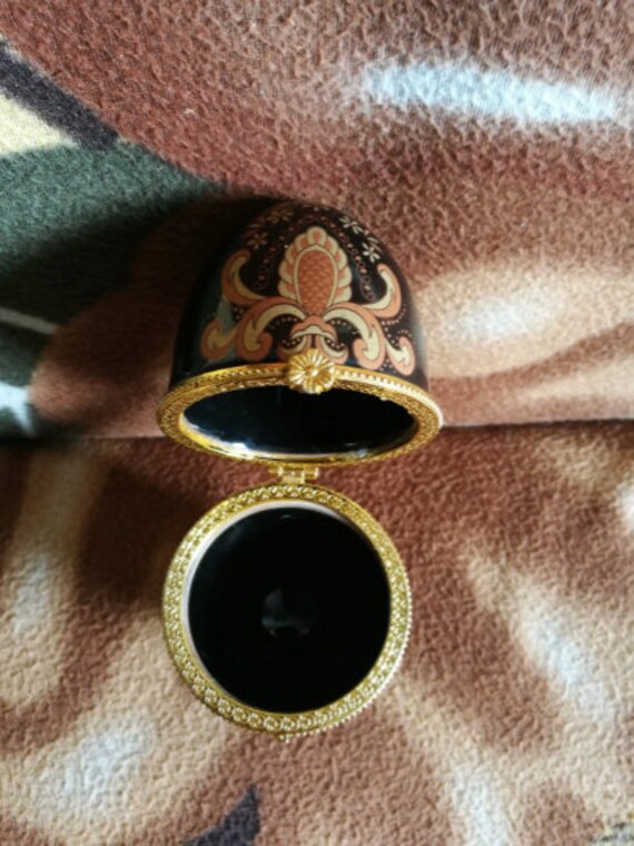 Jewelry box Faberge egg style Storage box Small jewel… Gem