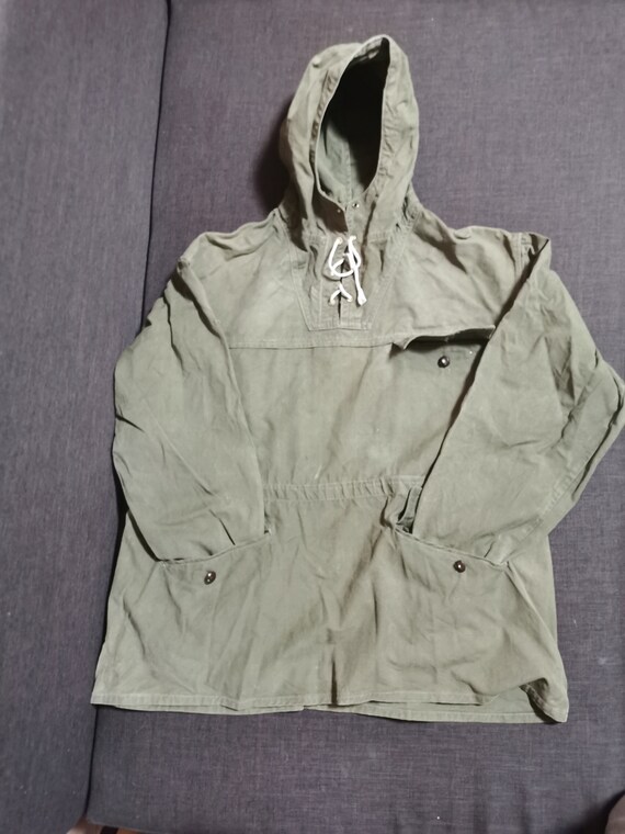 Army Anorak Vintage anorak Camping anorak Hiking a