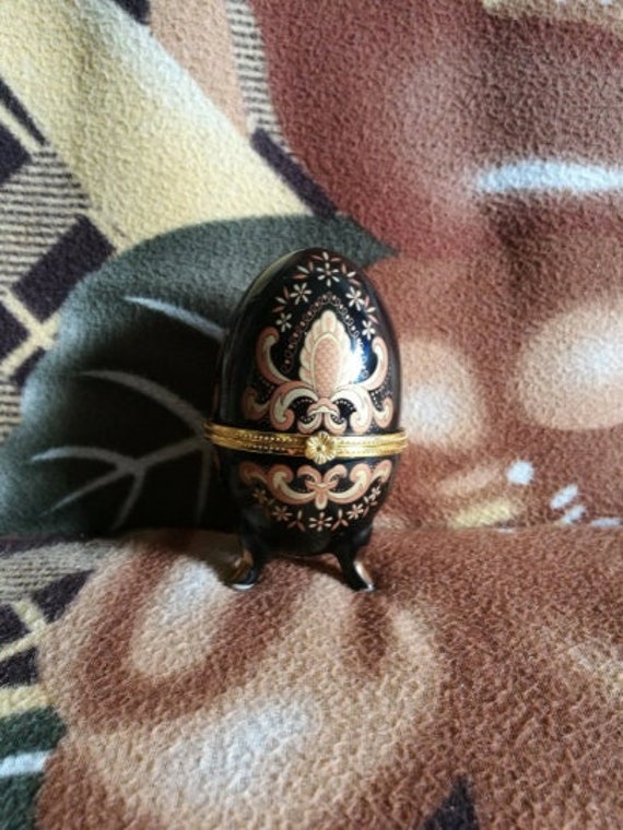 Jewelry box Faberge egg style Storage box Small jewel… Gem