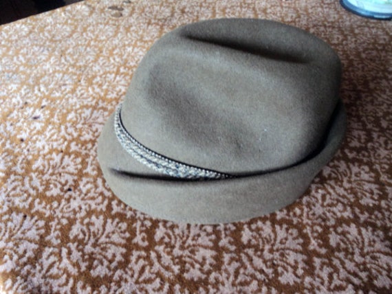 Vintage Men's fedora Men's Bohemian Stylish Bowle… - image 2