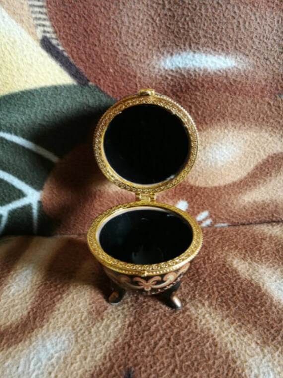 Jewelry box Faberge egg style Storage box Small jewel… Gem