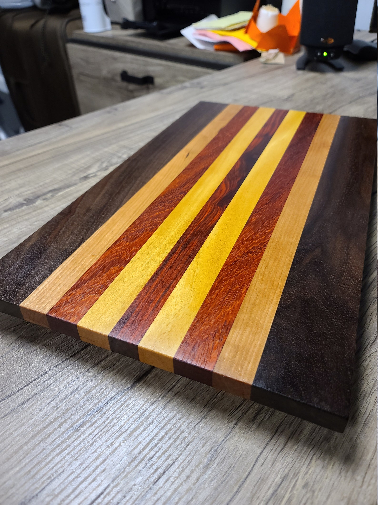 Edge Grain Cutting Board 040 Etsy