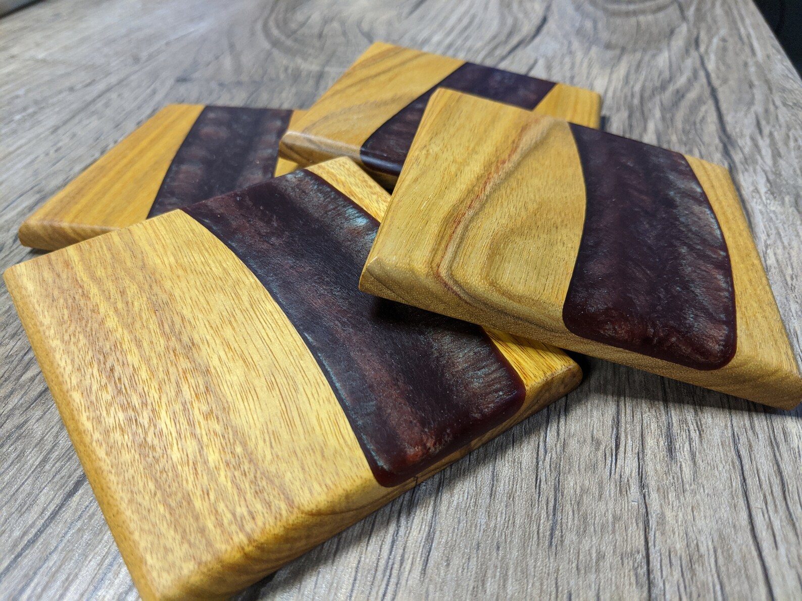 Epoxy Coaster Set 005 Epoxy Coaster Set 005 Epoxy Coaster Set Etsy France