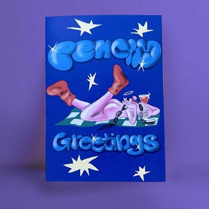Carte Peachy Greetings A6