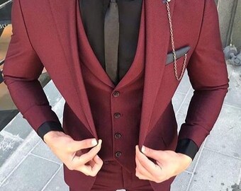 Tuxedo Jacket Men Slim Fit Pink Velvet Men Elegant Coat Men - Etsy
