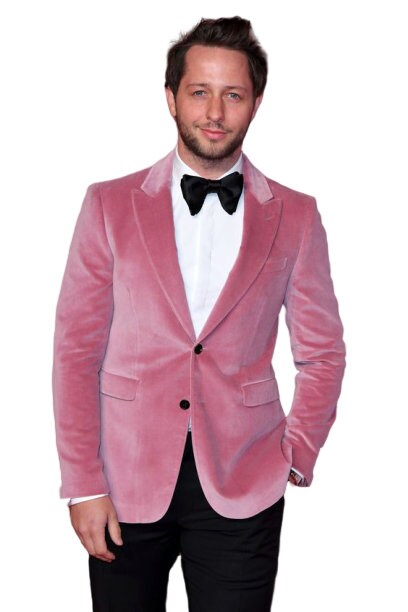 Mens hot shop pink blazer