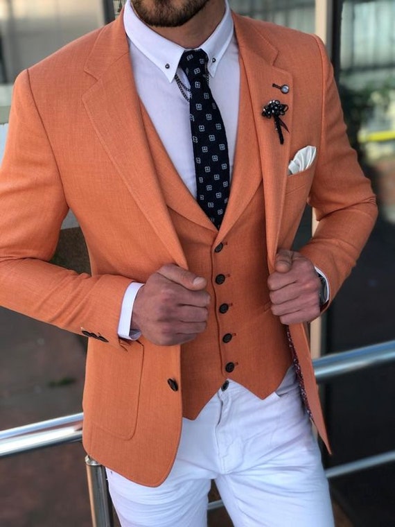 casual 3 piece suit