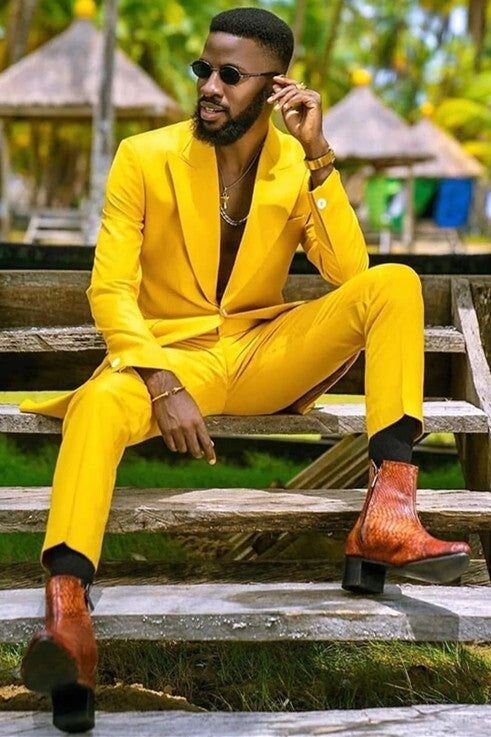 Yellow Suit - 2,745 For Sale on 1stDibs  yell0w suit, yellow suit jacket,  yell0w.suit