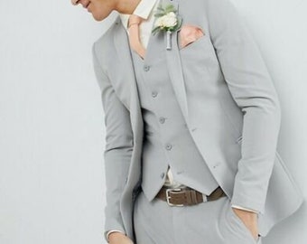 gray wedding suits
