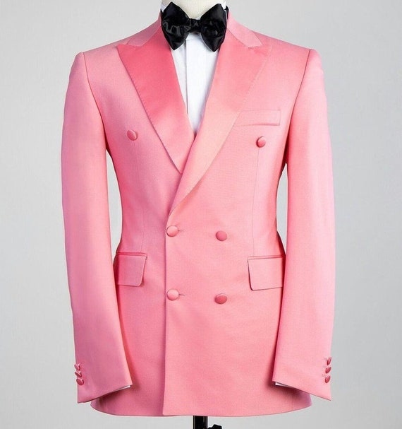 Mens pink tuxedo jacket cheap