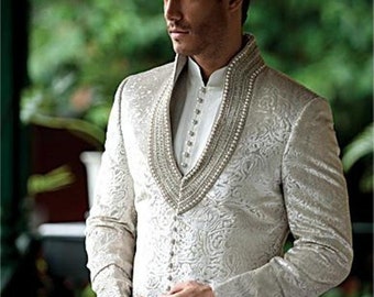 Men Sherwani Indian Ethnic Wear 