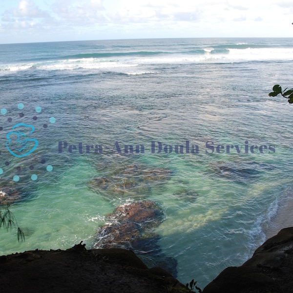 Hawaii Ocean Photograph, Digital Print, Printable Digital Photo