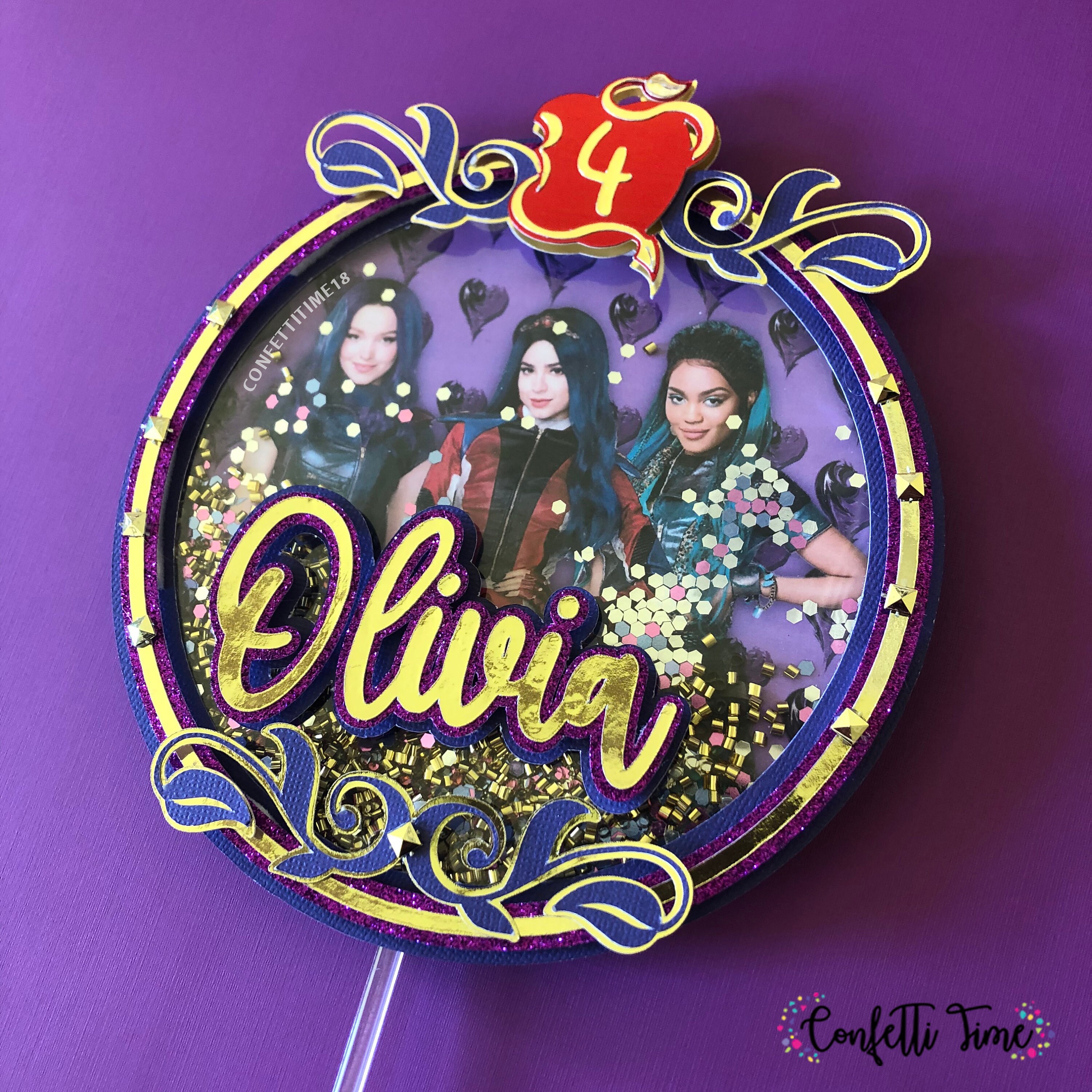 Descendants Gateau Topper Descendant 3 Topper Gateau Disney Etsy Descendants Gateau Topper Descendant 3 Topper Gateau Disney Etsy