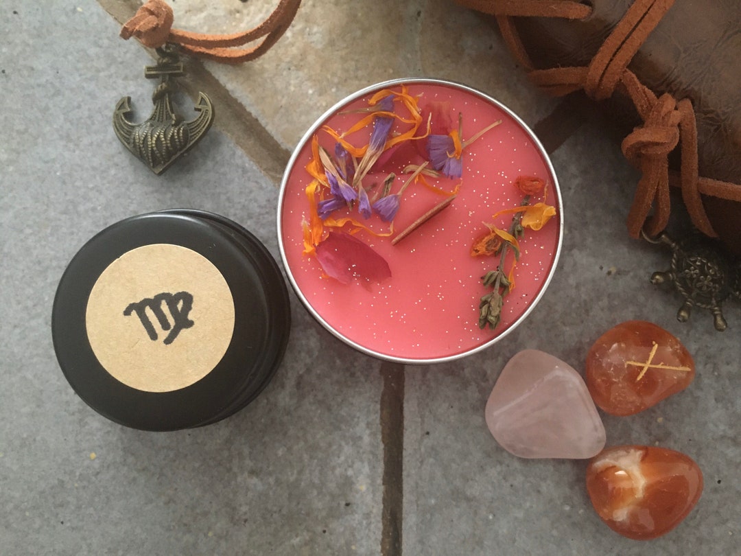 ZODIAC CANDLES VIRGO Ylang Ylang Etsy UK