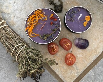 ZODIAC CANDLES - GEMINI ( lavender)
