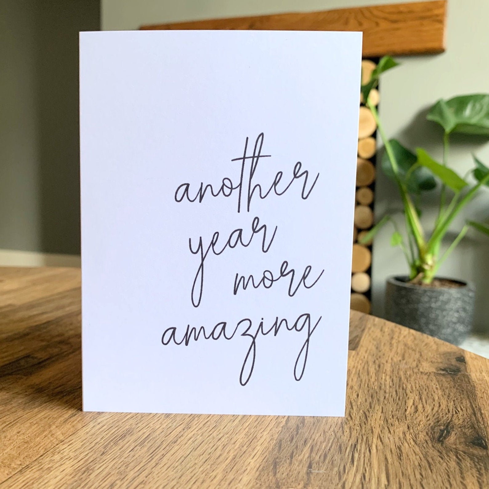 Another Year More Amazing Card Etsy