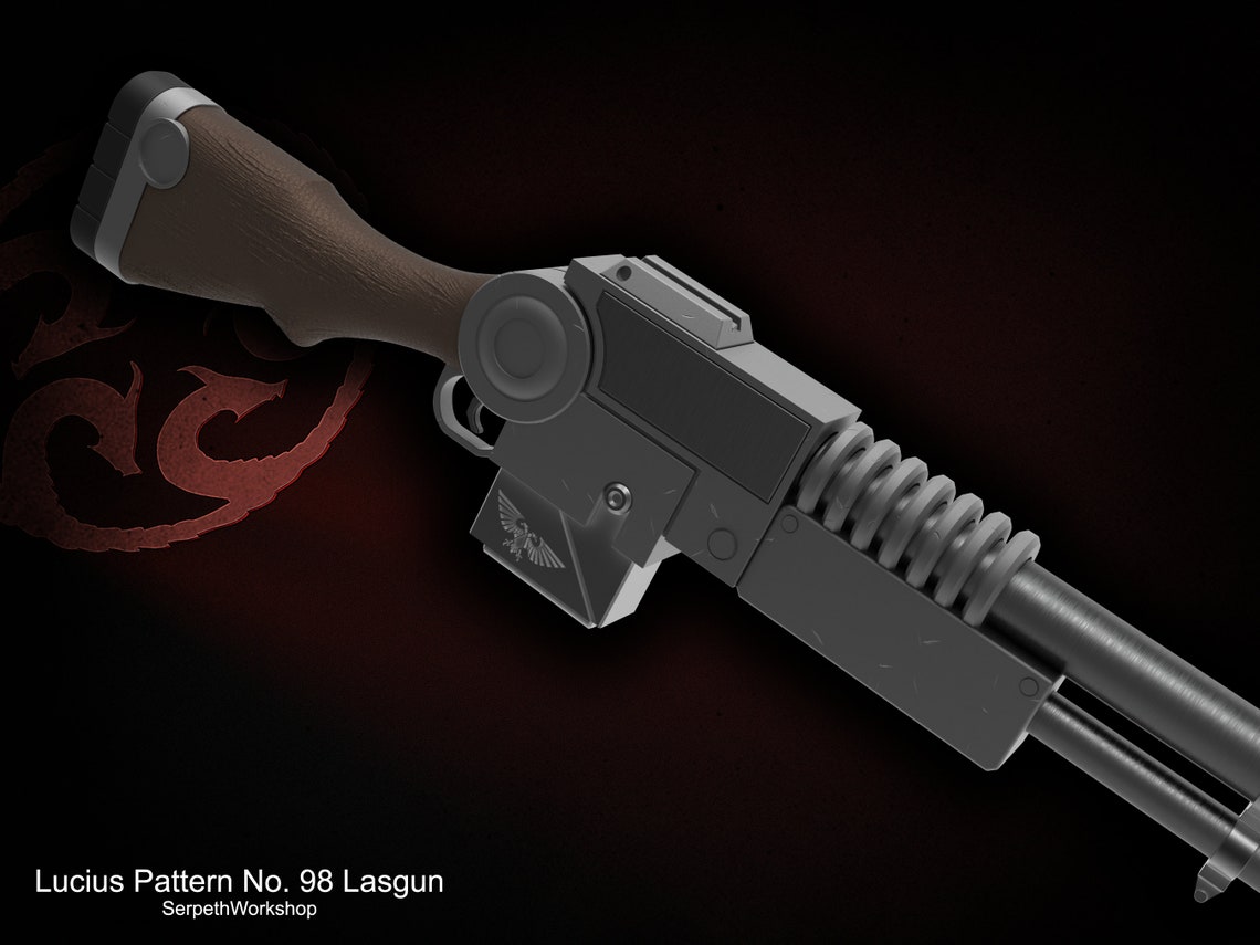 Lucius Pattern No. 98 Lasgun Kit/finished Etsy Australia