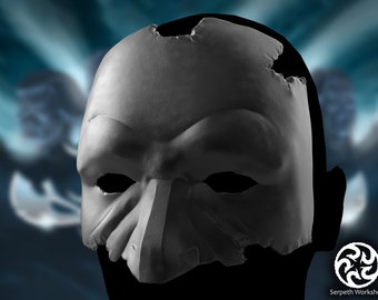 Metal masked assasin mask inspired by metalocalypse