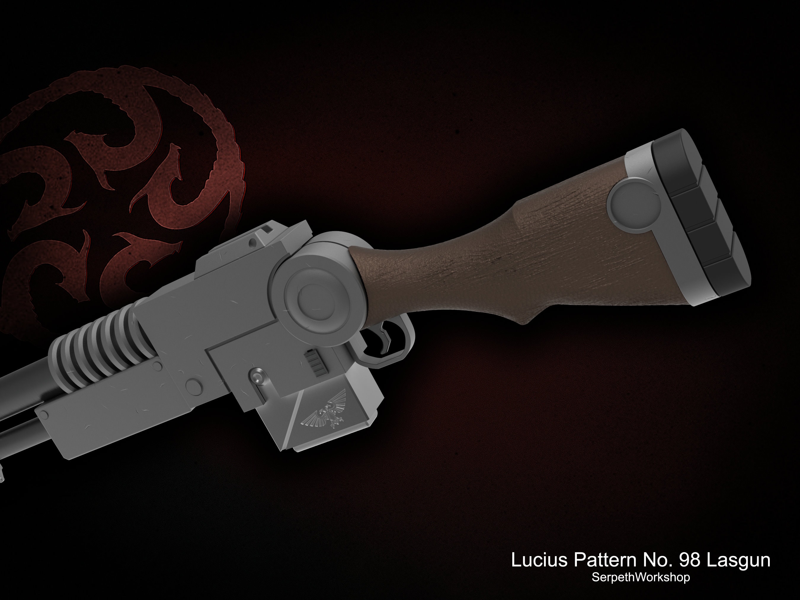 Lucius Pattern No. 98 Lasgun Kit/finished Etsy