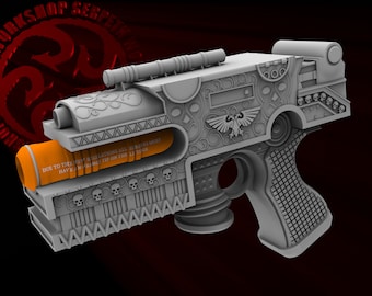 Gregor Eisenhorn Custom Pistol 3d Kit/Finished