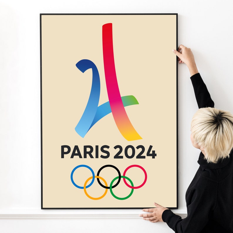 Paris 2024 Olympic Games Poster Etsy