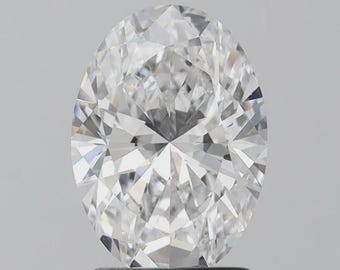 Oval Cut IGI Certified Loose Lab-Grown Diamond, Brilliant Oval Cut Top Rated Labgrown Diamond,CVD Lab-Grown Loose Diamond for Jewelry
