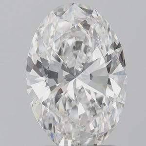 Oval Cut IGI Certified Loose Lab-Grown Diamond, Brilliant Cut VVS2 Clarity Top Rated Diamond,CVD Lab-Grown Loose Diamond for Engagement Ring