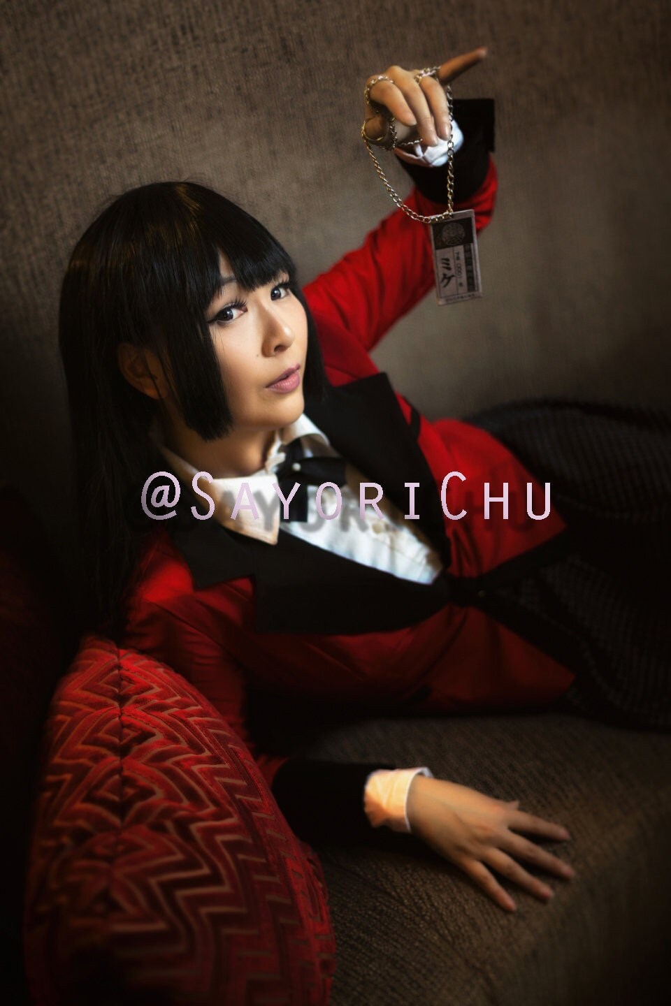 Uwowo Anime Kakegurui Costume Jabami Yumeko Halloween Cosplay