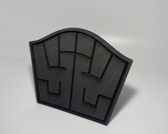 Cloud Strife Engraved Soldier Belt Emblem - Final Fantasy VII Remake