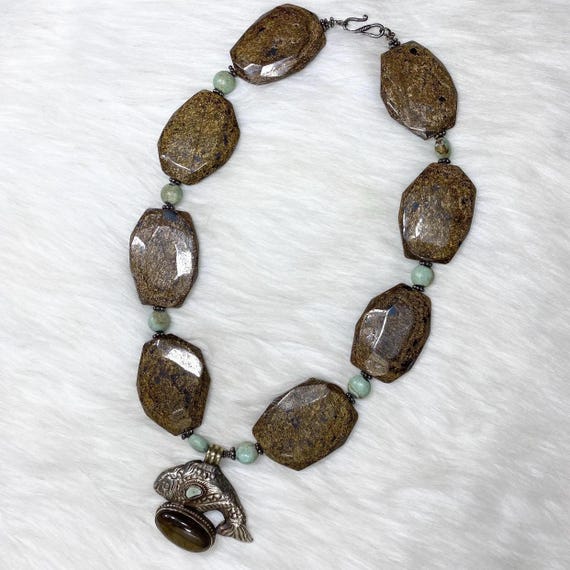 OOAK Handcrafted Napalese Relic Necklace