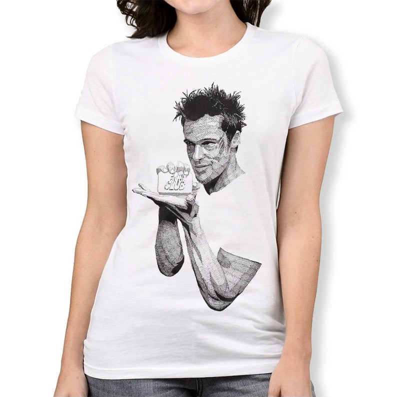 Brad Pitt Fight Club Graphic T-Shirt Men's Women's | Etsy