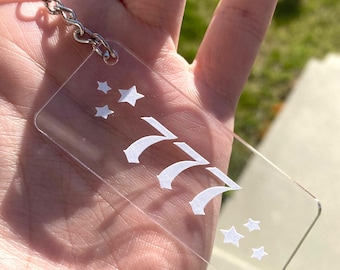 Angel Number Keychain | Angel Number | Cute Keychain | Retro Keychain | Lucky Number | Gift for Her | House Keys | Bachelorette Gift