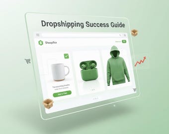 Dropshipping Erfolgs-Ratgeber: E-Kommerce Business Plan (Digitaler Download)