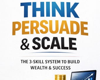 Libro electrónico Think Persuade Scale: Guía para el crecimiento empresarial / Toma de decisiones, estrategia de ventas y sistema de escalamiento de ingresos para emprendedores