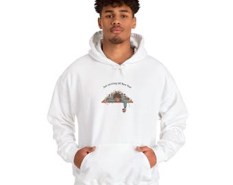 Sudadera con capucha festiva pero cansada / camiseta antiestrés vacacional, sudadera con meme de agotamiento