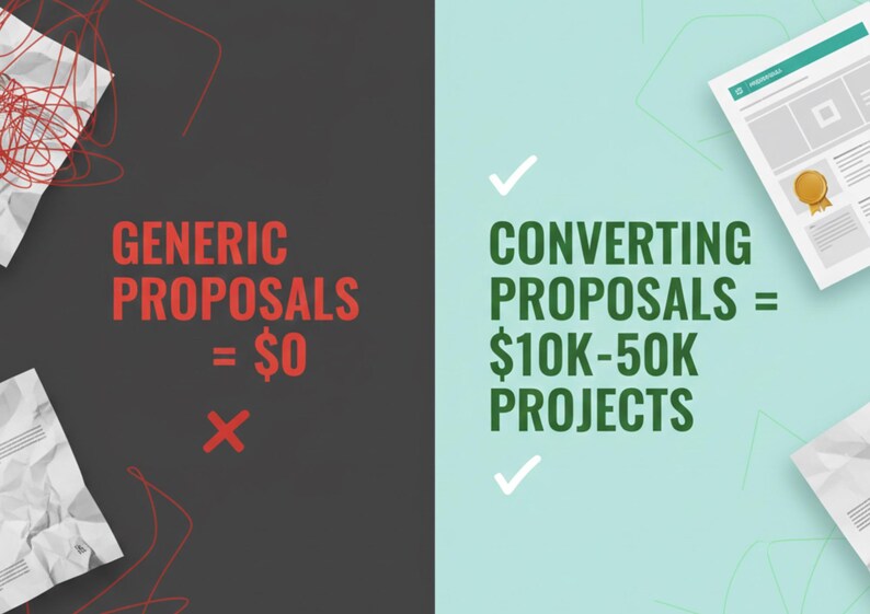 High-ticket Proposal Template Bundle | Freelancers & Agencies (digital ...
