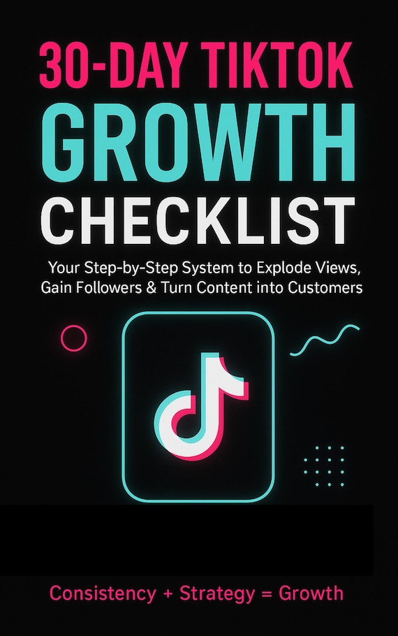 30-Day TikTok Growth Checklist | Marketing Guide (PDF)
