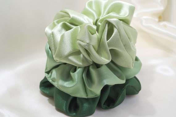 Green scrunchie online