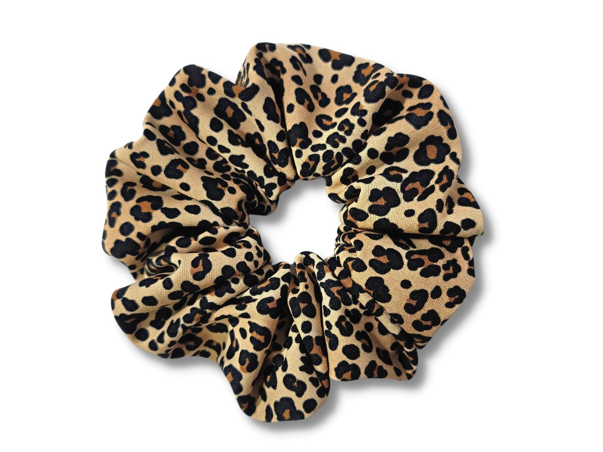  RTTYOA Silk Satin Scrunchies, Leopard Cheetah Hair