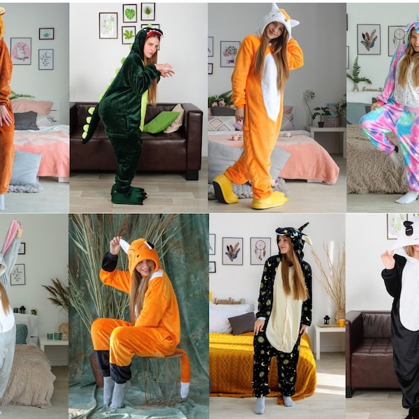 kigurumi, adult onesie pajama, onesie pajamas, onesies for adults, fox pajamas, lion onesie, dinosaur pajamas, unicorn onesie, panda onesie