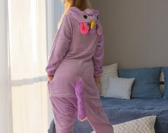 pijamas, unicornio para adultos, disfraz de unicornio, kigurumi, pijamas esponjosos, pijama navideño familiar, pijamas unisex, pijamas de San Valentín, pijamas navideños