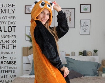 Adult Panda Costume, Panda Pajamas, Kigurumi, Adult Pajamas