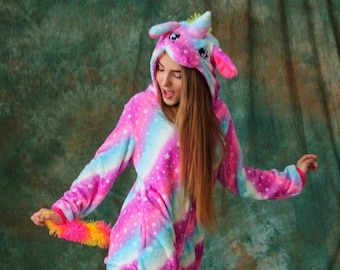 kigurumi, unicorn pajamas, pajamas, unisex pajamas, adult pajamas, soft pajamas, adult unicorn, unicorn costume, adult unicorn dress, anime