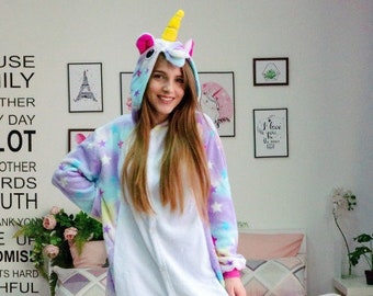 Costume Relaxo Halloween Pyjama Onesie Animal Adulte SIYUE - Combinaison Polaire Doudou - S à XL Combinaison Relaxo Animal